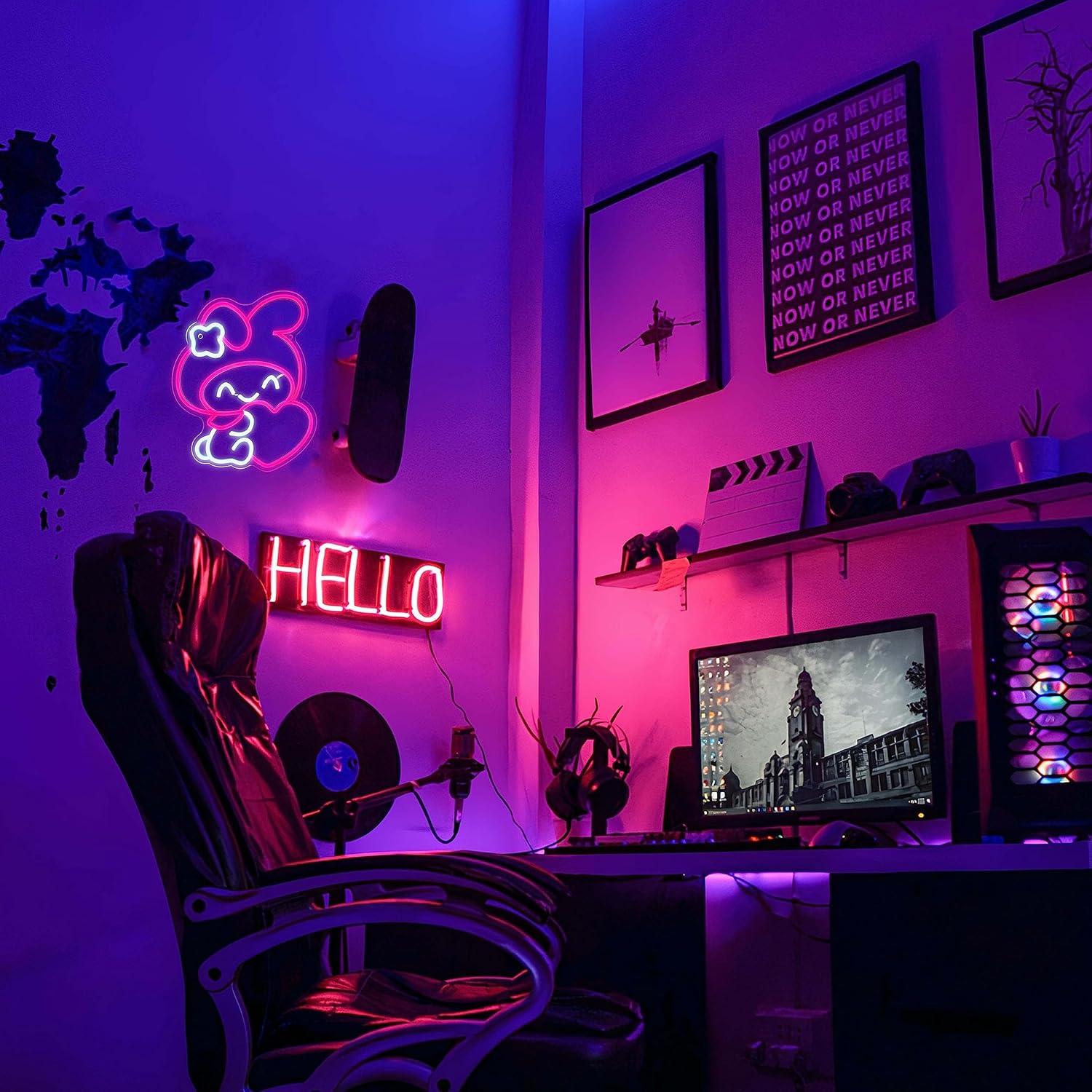 Anime Neon Sign Janpanese LED  - Lighting Decor For Living Room ulasan dan harga