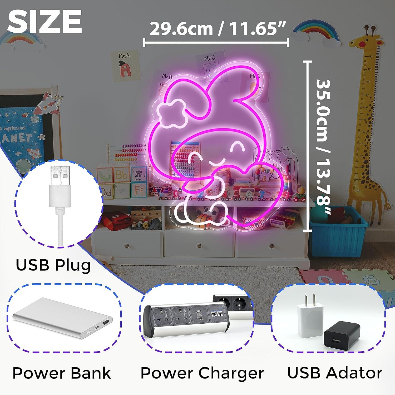Anime Neon Sign Janpanese LED  - Lighting Decor For Living Room ulasan dan harga
