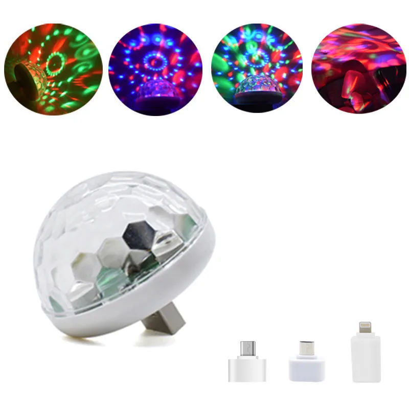 Pop USB Mini Disco Stage Light - Lighting Effect Home Decor ulasan dan harga