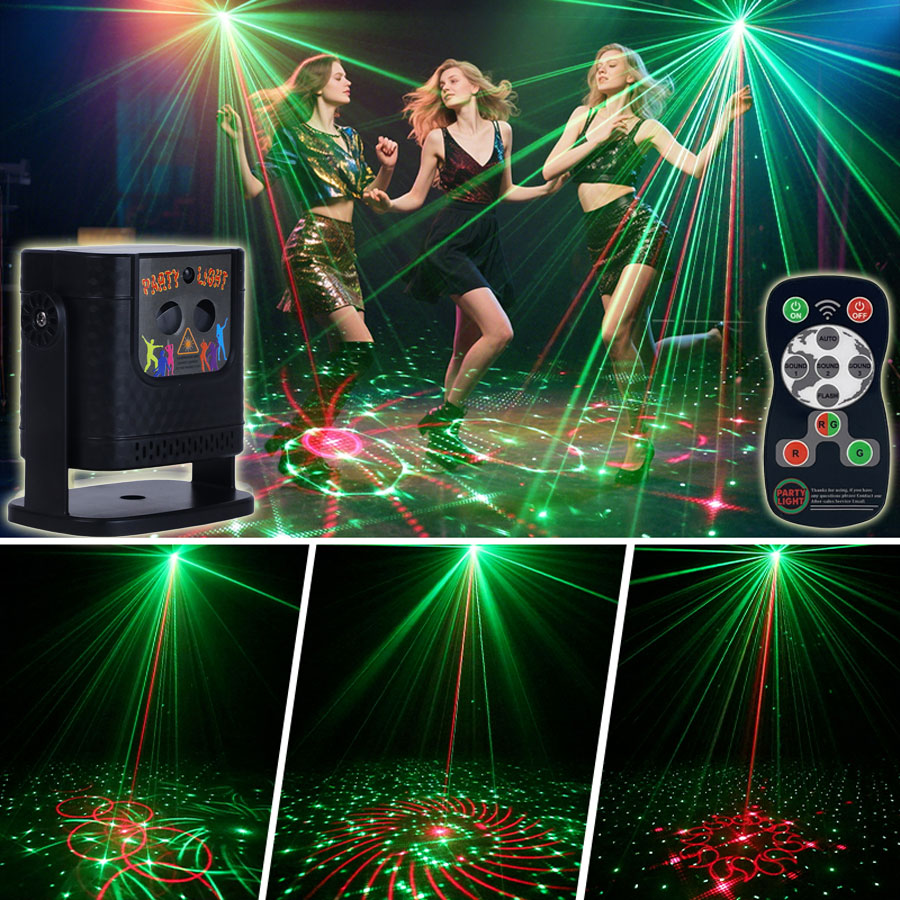 YSHR10 60 Patterns R&G Laser B - Lighting Effect Home Decor ulasan dan harga