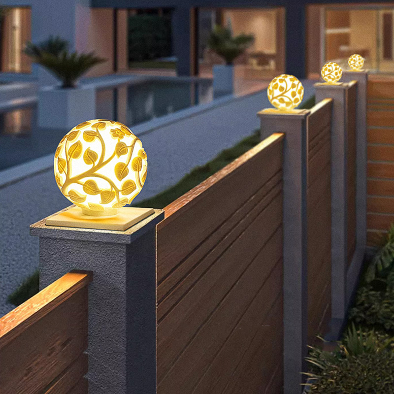 Outdoor column lights solar LE - Decor Lighting Floor Lamps ulasan dan harga