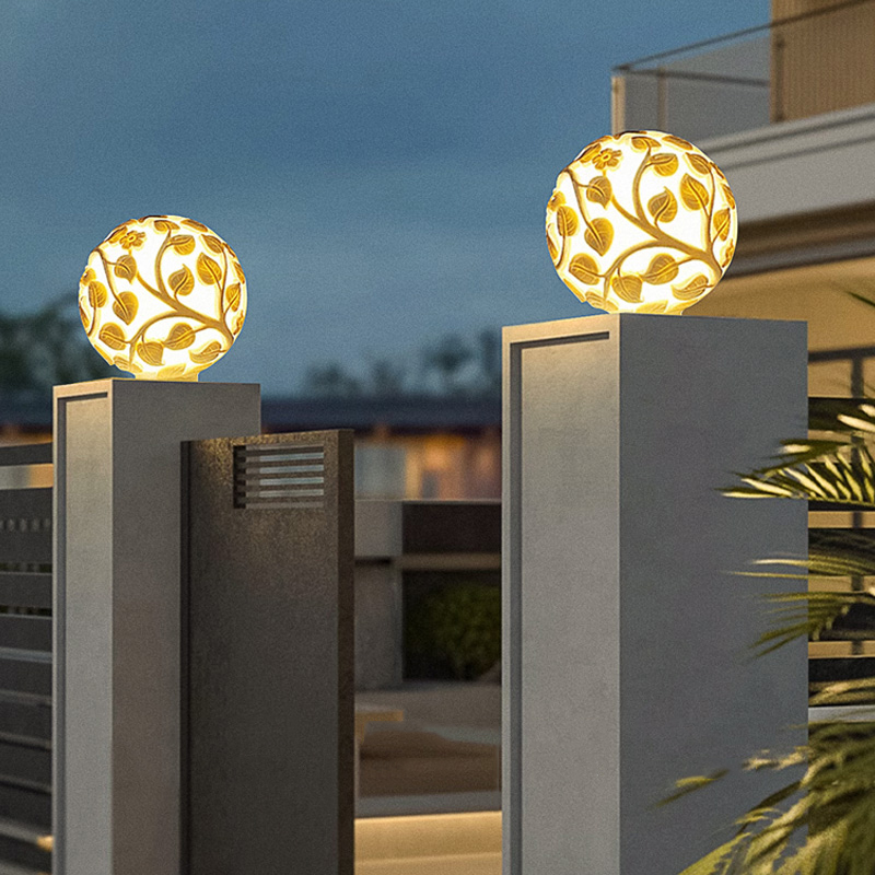 Outdoor column lights solar LE - Decor Lighting Floor Lamps ulasan dan harga