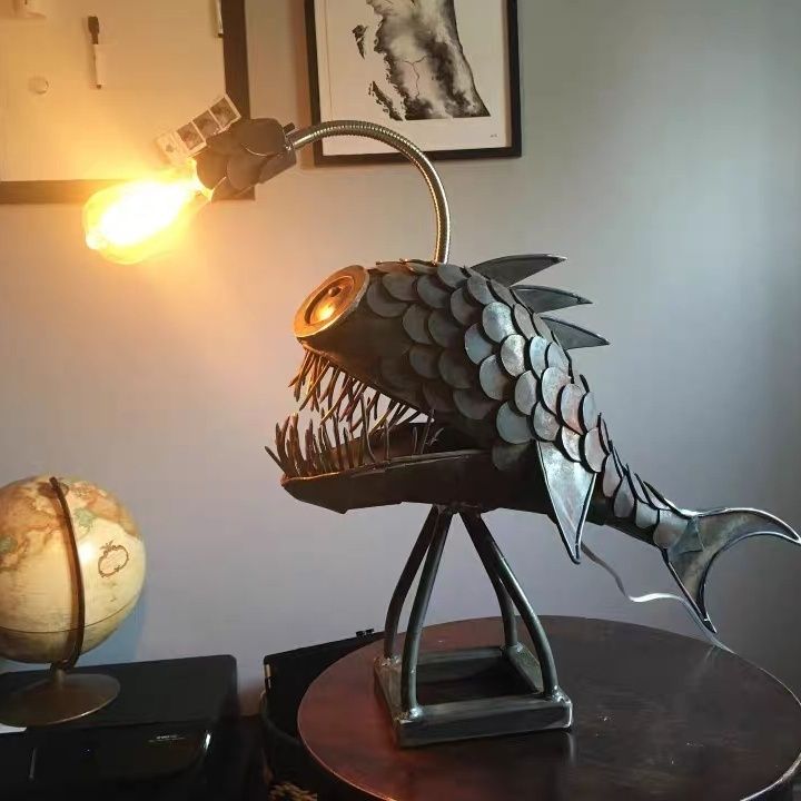Vintage Retro Metal Angler Fis - Decor Lighting Floor Lamps ulasan dan harga