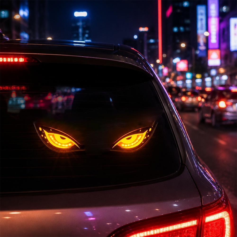 Solar Powered Demon Eye Car Wi - Lighting Decor Inc ulasan dan harga