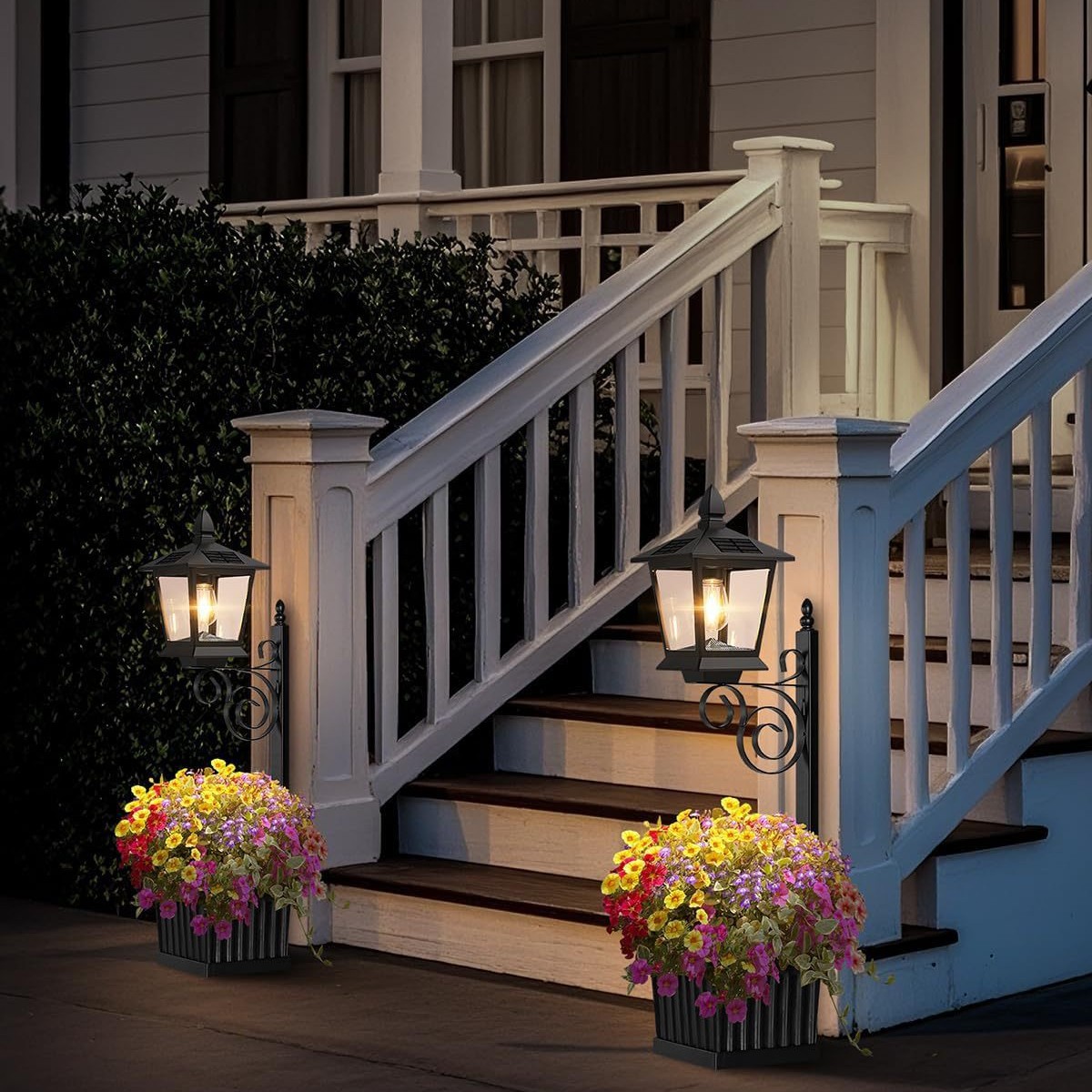 2 in 1 Solar Planter Lamp Wate - Decor Lighting Floor Lamps ulasan dan harga
