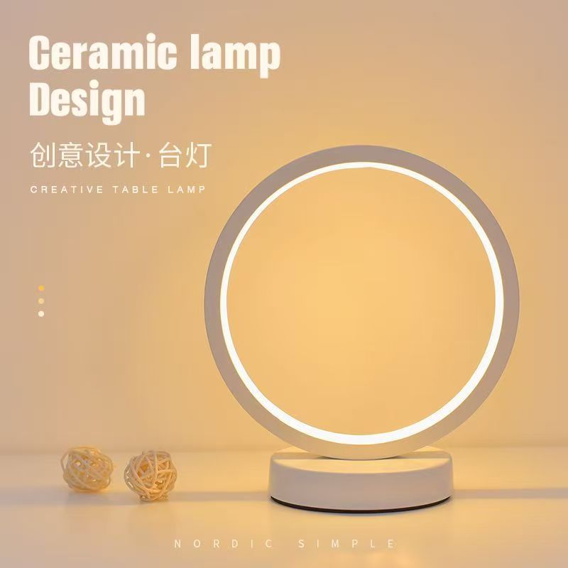 20CM LED Simple Circular Ring  - Lighting Decor For Living Room ulasan dan harga