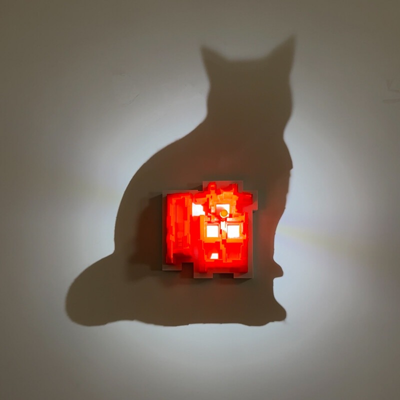 Dropshipping 3D Light Shadow N - Ambient Lighting Decor For Room ulasan dan harga