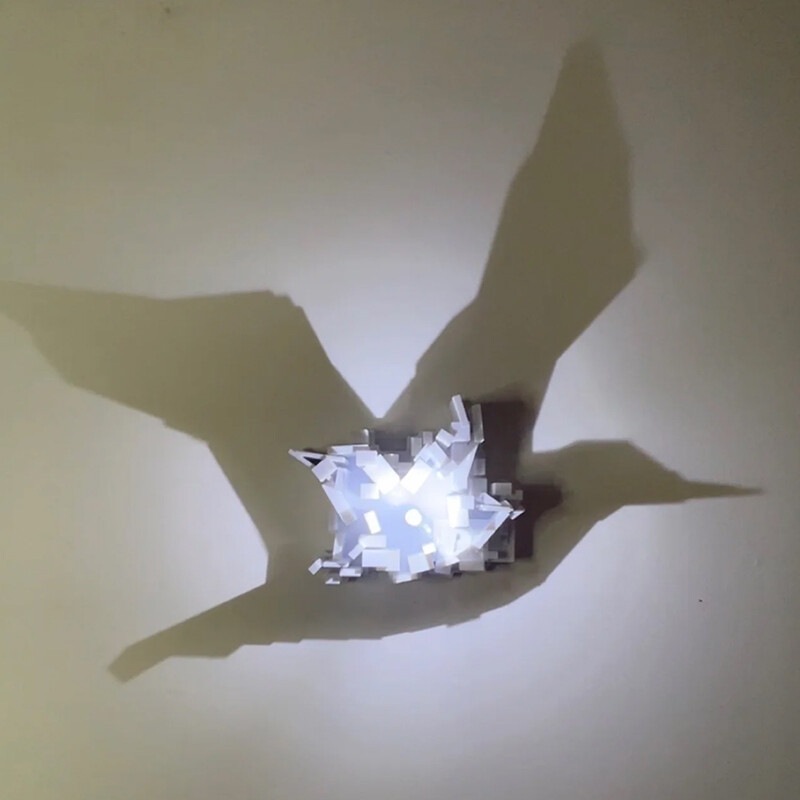 Dropshipping 3D Light Shadow N - Ambient Lighting Decor For Room ulasan dan harga