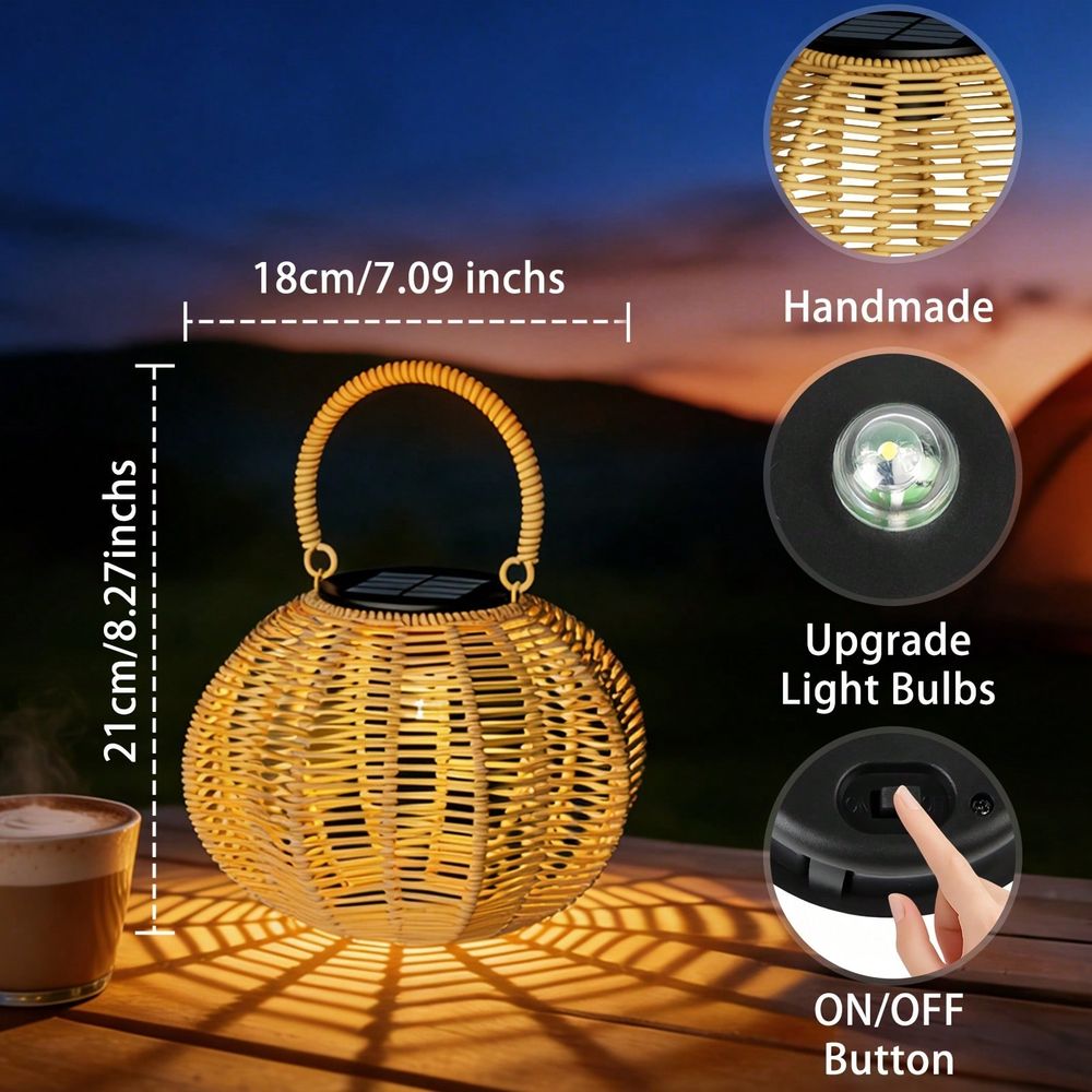 Rattan Solar Ambient Light For - Ambient Lighting Decor For Room ulasan dan harga