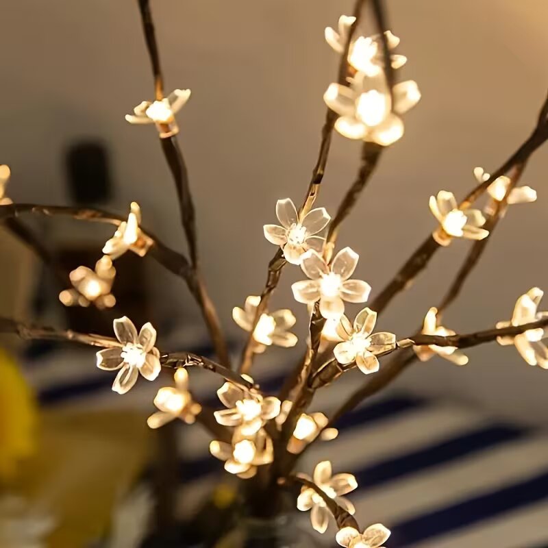 1/2PC 20LED Cherry Blossom Tre - Lighting Decor For Home ulasan dan harga