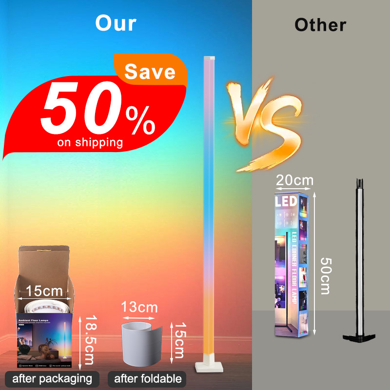 RGB Dimmable Smart Standing LE - Decor Lighting Floor Lamps ulasan dan harga