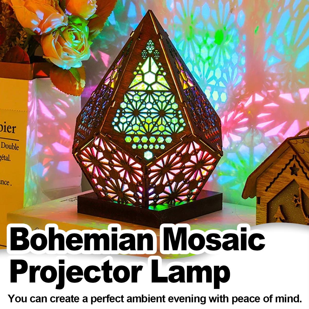 Usb Bohemian Led Projection Ta - Decor Lighting Floor Lamps ulasan dan harga