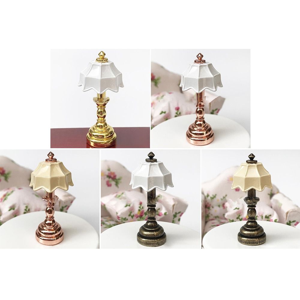 Accessories 1:12 Dollhouse  Ho - Decor Lighting Floor Lamps ulasan dan harga