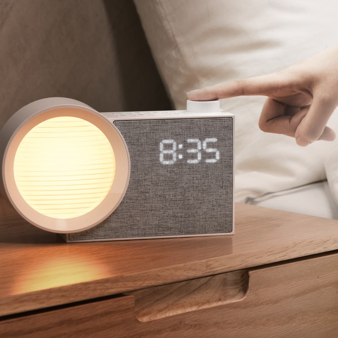 WILIT LED Night Light Alarm Cl - Ambient Lighting Decor For Room ulasan dan harga