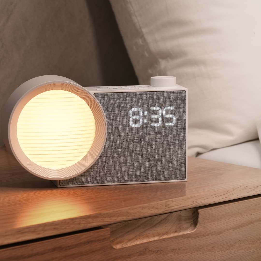 WILIT LED Night Light Alarm Cl - Ambient Lighting Decor For Room ulasan dan harga