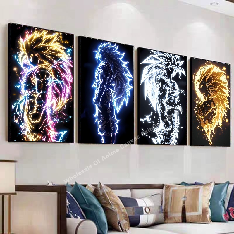 Anime Dragon Ball Wukong Neon  - Lighting Effect Home Decor ulasan dan harga