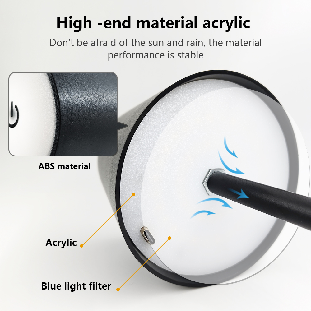 LED Rechargeable Desk Light Wi - Lightings Decoration ulasan dan harga