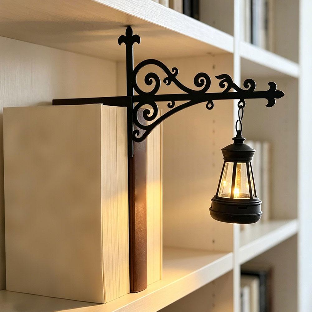 Retro Gothic Bookshelf Lamp Li - Lighting Decor For Home ulasan dan harga