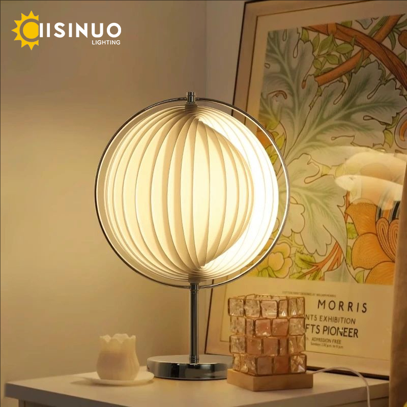 Moon-Shaped Floor Lamp Rotatab - Decor Lighting Floor Lamps ulasan dan harga